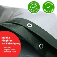 Abdeckplane Plane mit Ösen Holzplane Gewebeplane Bootsplane Garten Holz Schutz