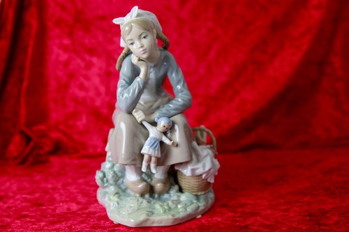 Lladró figur mädchen mit - mädchen,