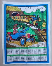 Vintage towel calendar 1979