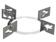 SMEG KPDSN60I Kunst Abstellrost Schmetterling