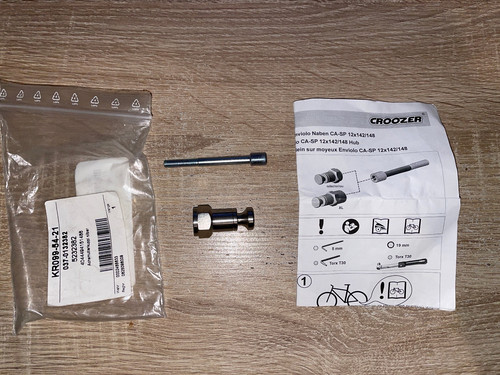 Croozer achsmutterkupplung cac - croozer,