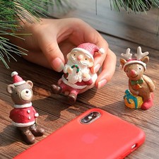 Festive Santa Snowman Reindeer