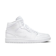Air jordan mid - air, weiß