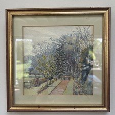 Antike original aquarell - original,