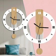 Wanduhr lautlos Dekorative