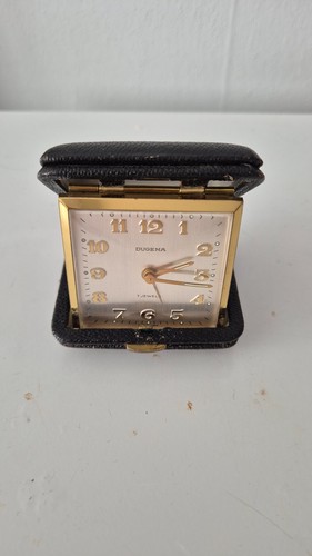 Vintage reisewecker dugena - vintage,