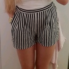 H&M Shorts, Schwarz-weiß