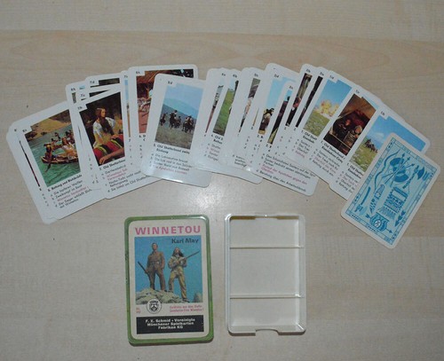 Vintage quartett winnetou - vintage,