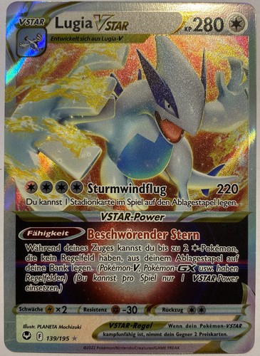 Pokemon lugia vstar - pokemon,
