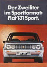 Fiat 131 SPORT Prospekt