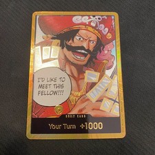 One Piece - OP13 Carrying on His Will - Gold Don!! Card Gol D. Roger - Englisch