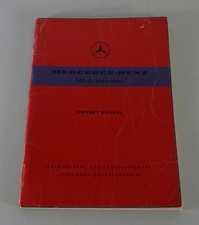 Owner's Manual Mercedes-Benz