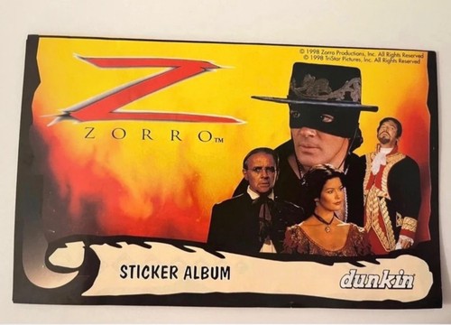 Zorro dunkin kaugummi sticker - dunkin,