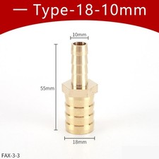 Messing 一 Type Reduzierstück Fittings Schlauchverbinder aus Messing Durch 4~20mm