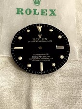 Rolex Submariner 16803 16808 Nipple Dial Black ORIGINAL Quadrante Vintage