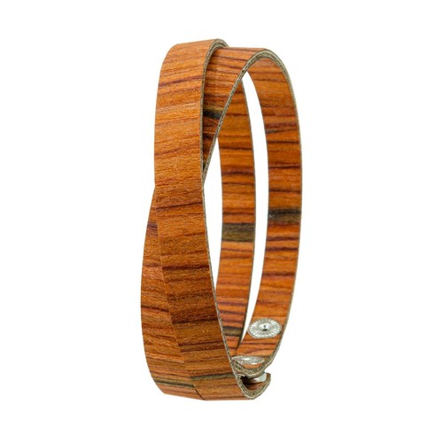 100 rosenholz wickel armband - rosenholz, wickel-armband