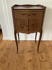 Kleine Kommode, Nachttisch, Frankreich, Echtholz Massiv