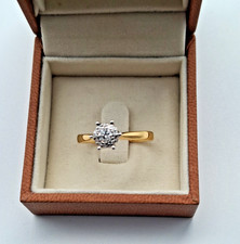 Damen DIAMANTEN Ring 585,  Gr