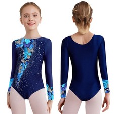 DE Mädchen Turnanzug Langarm