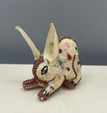 Antiker Kleiner Hase Seide