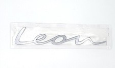 Original Seat LEON Schriftzug NEU Emblem Alu Standard Heckklappe 5FA853687  3Q7