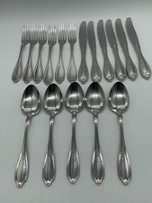 WMF Cromargan Englische Rose Tafelbesteck Menübesteck 17 Teile für 6 Personen