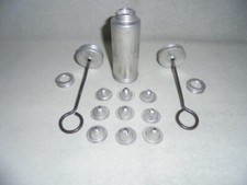 Vintage-14 teiliges USA-Metall-CAKE DECORATOR SET,davon sind 9 Dekor-Düsen!