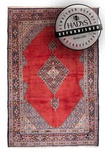 HADYS Teppich Perser Orient refurbished handgeknüpft Wolle multicolor 340x218