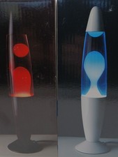 Lava Lampe 35cm Rot oder Blau