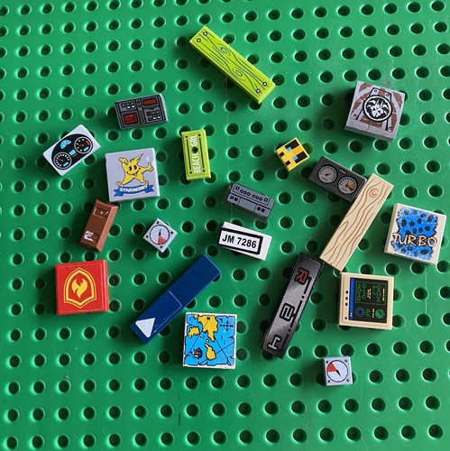 Lego bedruckte fliesen - 20,