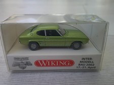 Wiking 821 04Ford Capri I 1:87 Inter-Modell Bau 2002 OVP/unbespielt