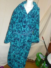 Original 50er Jahre Velour Frottee Bademantel Vossen Gr. 40/42 ?