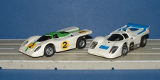 faller ams aurora afx Porsche 5605 + Ferrari 5606 beide mit Licht