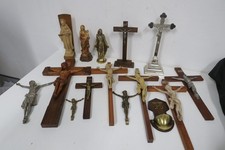 großes  Konvolut  Holzkreuze