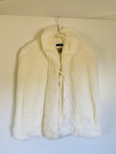 Cape kunstpelz satin - cape,