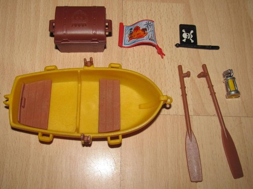 Playmobil gelbes ruderboot aus - playmobil,
