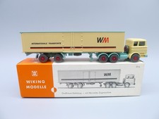 1:87 - WIKING NR.512 MB Sattelzug WM Transporte Glattwand in OVP/605