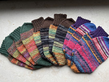 Handgestrickte Socken 3 Paar