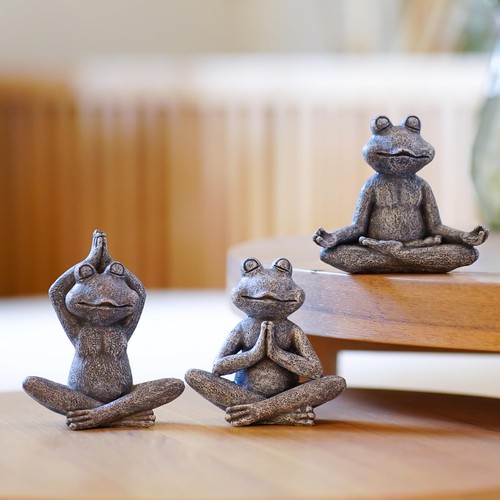 Yoga frosch figuren zen - yoga,