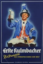 Erste Kulmbacher Bier Werbung 1950er Jahre