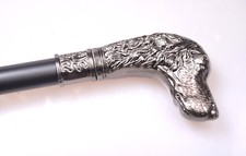 Spazierstock Gehstock Wanderstock mit Griff  Hund Stock