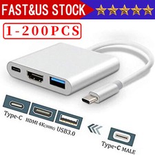 USB Type C to HDMI HDTV TV