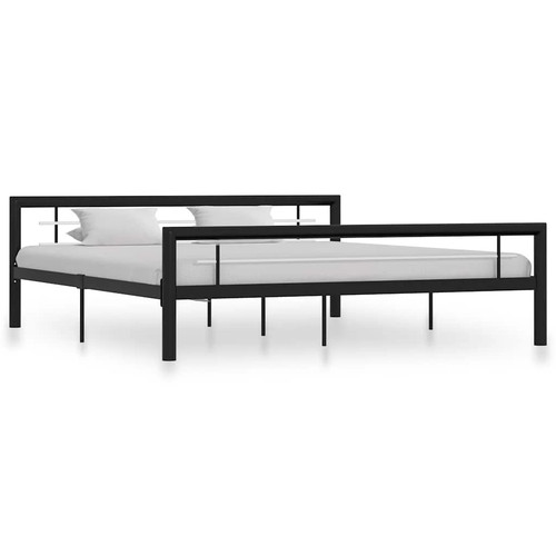 Vidaxl bettgestell schwarz und - vidaxl,