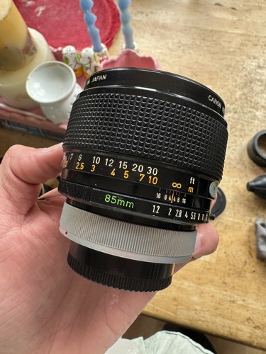 Canon 85mm 2 aspherical - canon, fd