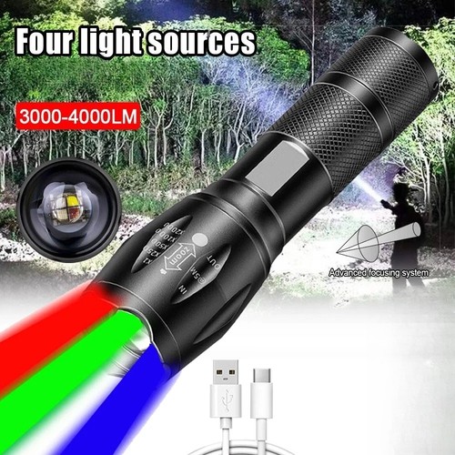 Multicolor taschenlampe - 4-in-1,