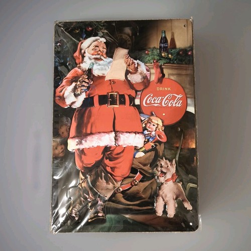 Nostalgic art coca cola santa - nostalgic-art,