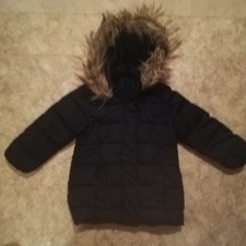 H&M Winterjacke Gr. 98 blau