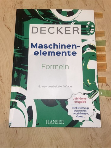 Decker maschinenelemente - maschinenelemente,