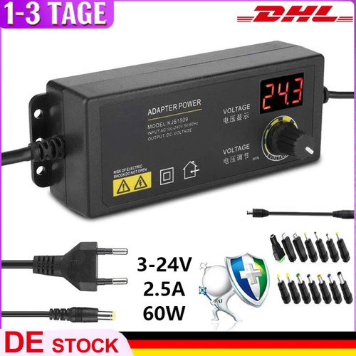 Steckernetzteil regelbar 60w - steckernetzteil,