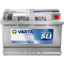 VARTA PROMOTIVE SLI H9 Starterbatterie 12V 100Ah 720A/EN B03 Batterie